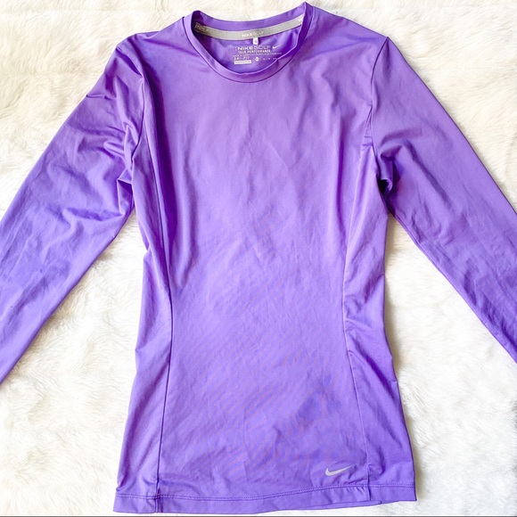 NIKE Purple Active Top size XS